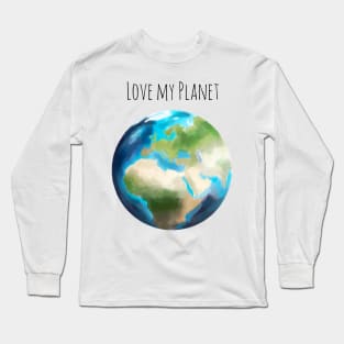 Love planet Long Sleeve T-Shirt